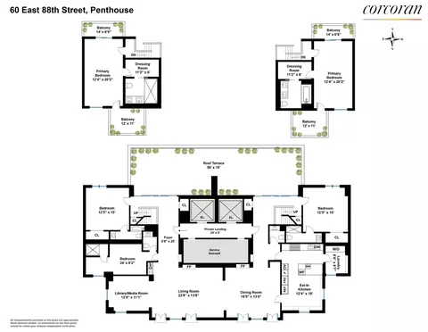 60 E 88th St #PH, New York, NY 10128