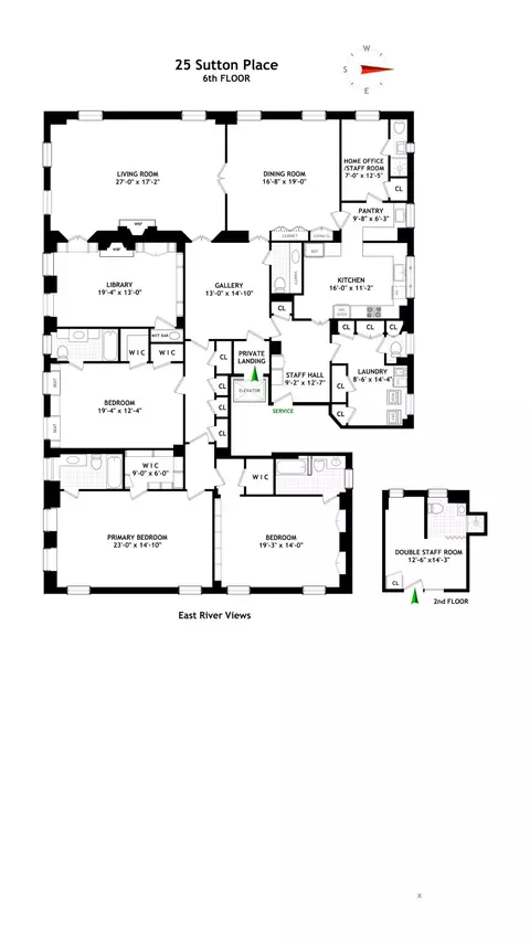 25 Sutton Pl #6TH, New York, NY 10022