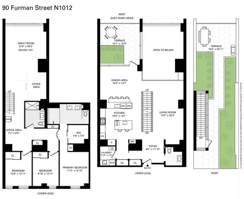 90 Furman St #N1012, Brooklyn, NY 11201