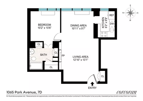 1065 Park Ave #7D, New York, NY 10128