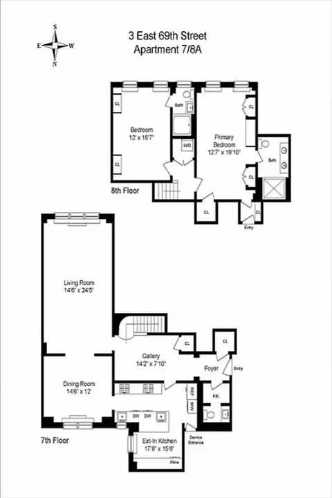 3 E 69th St #7/8A, New York, NY 10021