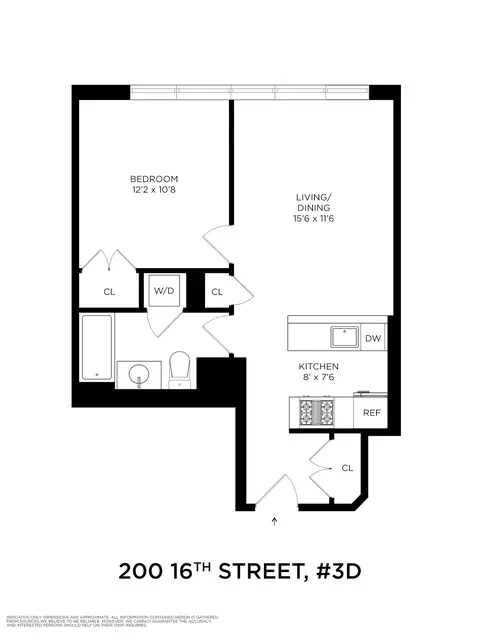 200 16th St #3D, Brooklyn, NY 11215