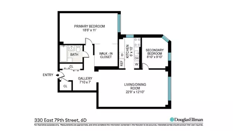 330 E 79th St #6D, New York, NY 10075
