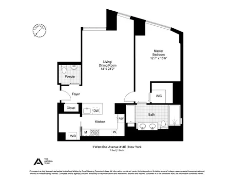 1 W End Ave #14E, New York, NY 10023
