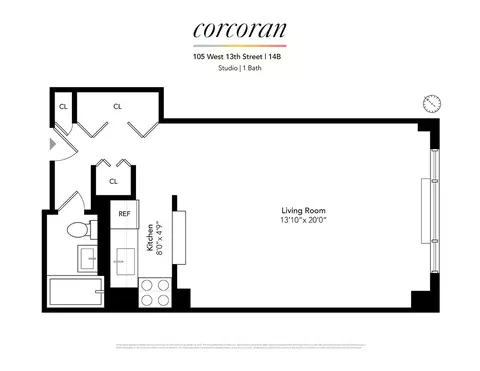 105 W 13th St #14B, New York, NY 10011