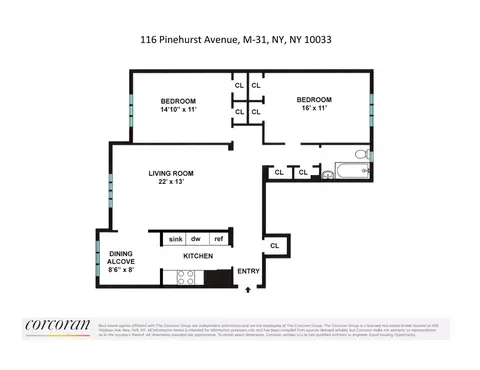 116 Pinehurst Ave #M31, New York, NY 10033