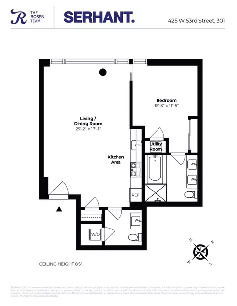425 W 53rd St #301, New York, NY 10019