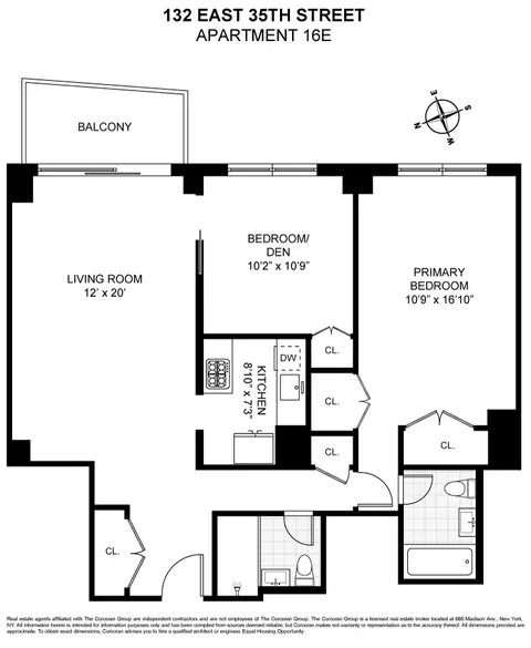 132 E 35th St #16E, New York, NY 10016