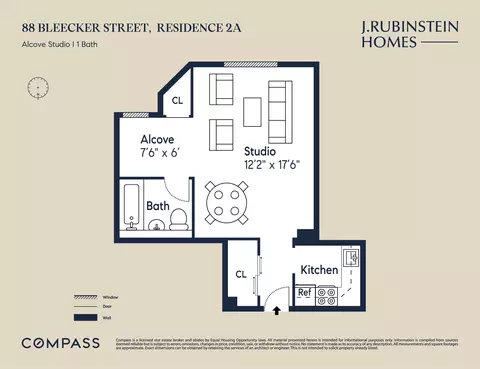 88 Bleecker St #2A, New York, NY 10012