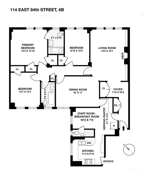 114 E 84th St #6-B, New York, NY 10028