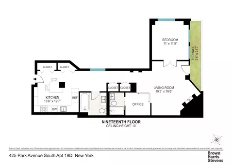 425 Park Ave S #19D, New York, NY 10016