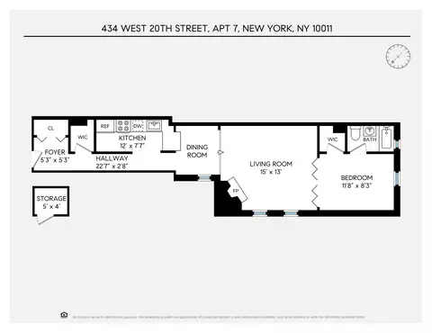 434 W 20th St #7, New York, NY 10011