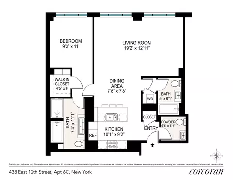 438 E 12th St #6C, New York, NY 10009
