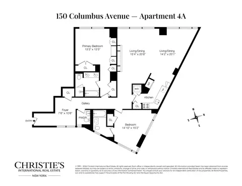 150 Columbus Ave #4A, New York, NY 10023