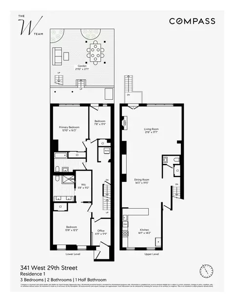 341 W 29th St #1, New York, NY 10001