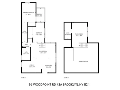 96 Woodpoint Rd #3-A, Brooklyn, NY 11211