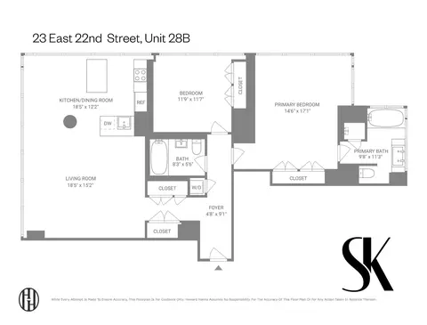23 E 22nd St #28B, New York, NY 10010