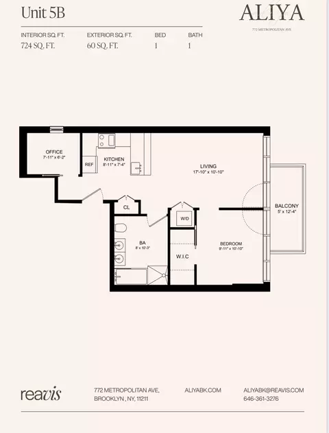 772 Metropolitan Ave #5-B, Brooklyn, NY 11211