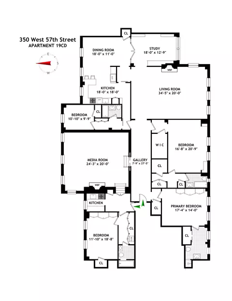 350 W 57th St #19CD, New York, NY 10019