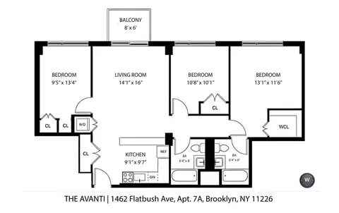 1462 Flatbush Ave #7A, Brooklyn, NY 11210