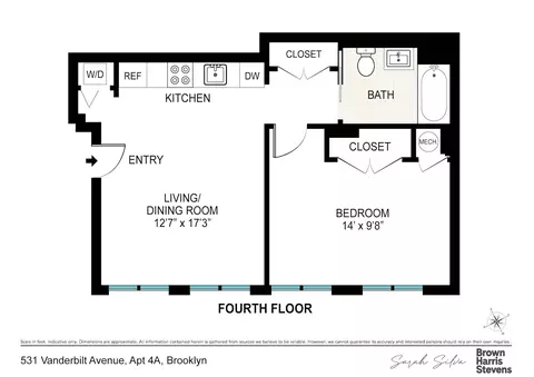 531 Vanderbilt Ave #4A, Brooklyn, NY 11238