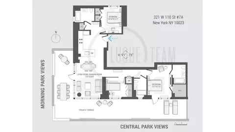 321 W 110th St #7A, New York, NY 10026
