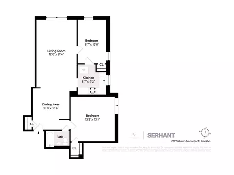 275 Webster Ave #6M, Brooklyn, NY 11230