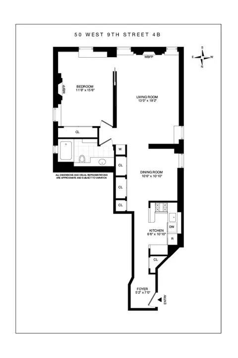 50 W 9th St #4B, New York, NY 10011