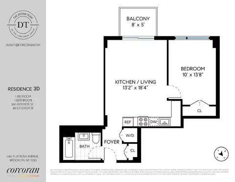 1462 Flatbush Ave #3D, Brooklyn, NY 11210