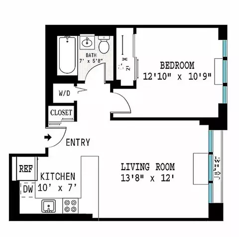 41-18 27th St #8-A, Long Island City, NY 11101