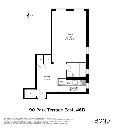 90 Park Ter E #6B, New York, NY 10034