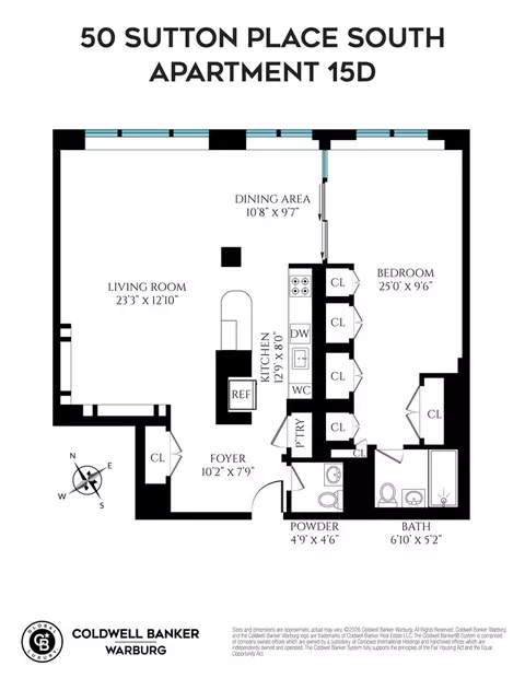 50 Sutton Pl S #15D, New York, NY 10022