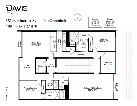 361 Manhattan Ave #3AB, Brooklyn, NY 11211