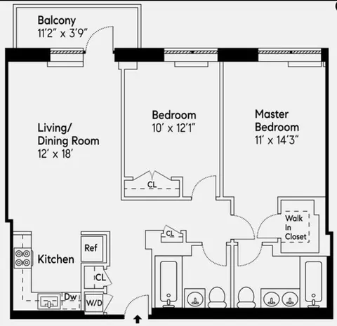 505 W 47th St #5BN, New York, NY 10036