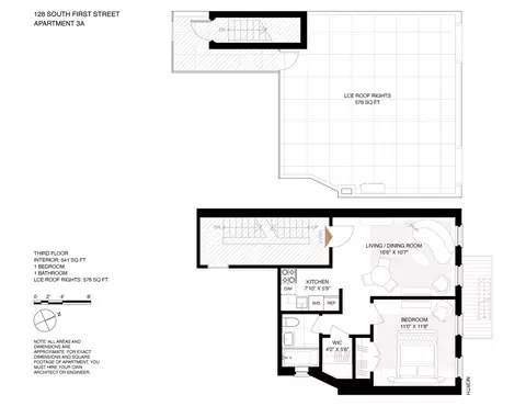 128 S 1st St #3A, Brooklyn, NY 11249