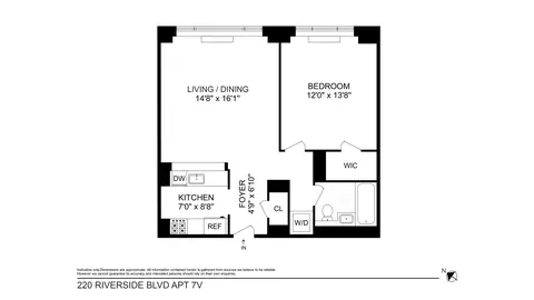 220 Riverside Blvd #7V, New York, NY 10069