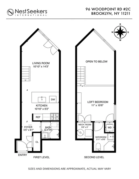 96 Woodpoint Rd #2-C, Brooklyn, NY 11211