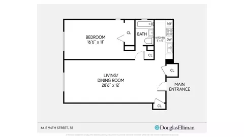 64 E 94th St #3B, New York, NY 10128