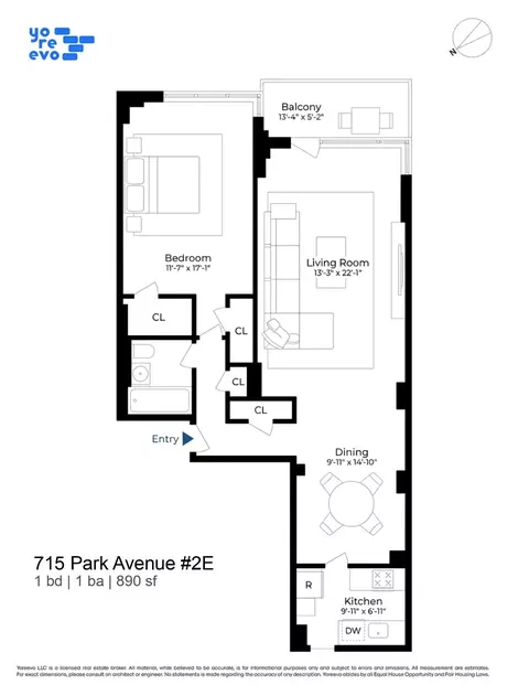 715 Park Ave #2E, New York, NY 10021