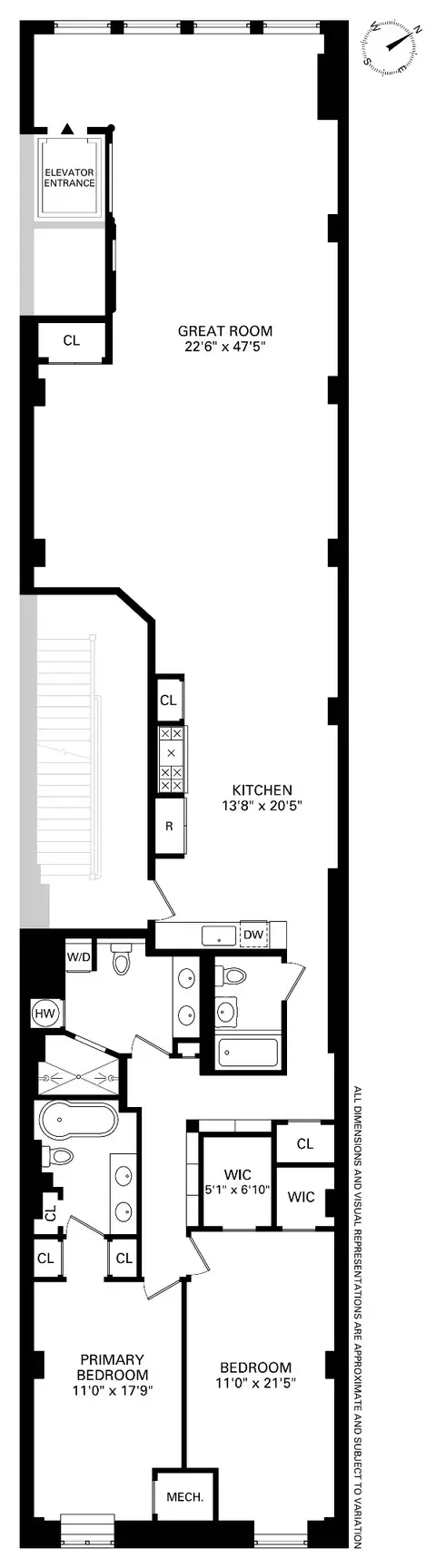 712 Broadway #3, New York, NY 10003