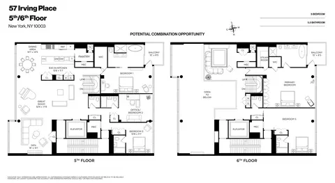 57 Irving Pl #5/6, New York, NY 10003