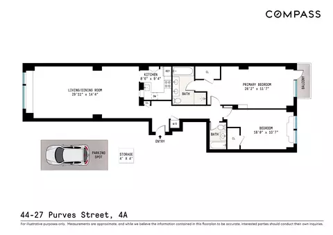 44-27 Purves St #4A, New York City, NY 11101