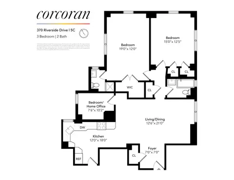 370 Riverside Dr #5C, New York, NY 10025