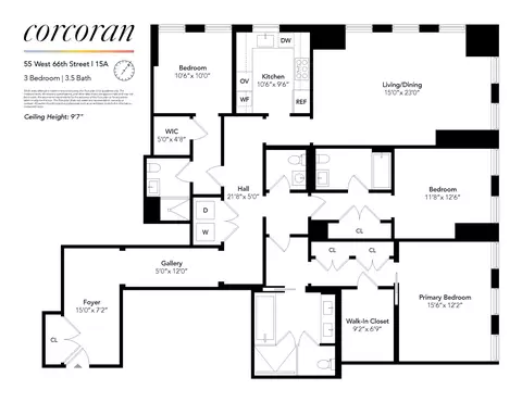 50 W 66th St #15A, New York, NY 10023