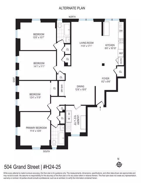 504 Grand St #H24-25, New York, NY 10002