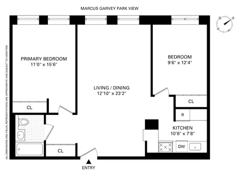 1901 Madison Ave #616, New York, NY 10035