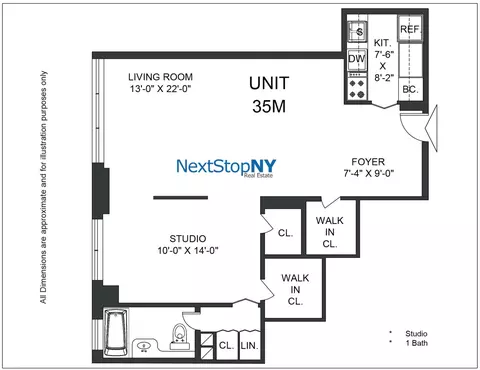 400 E 56th St #35M, New York, NY 10022