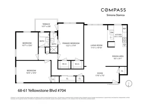 68-61 Yellowstone Blvd #704, New York City, NY 11375