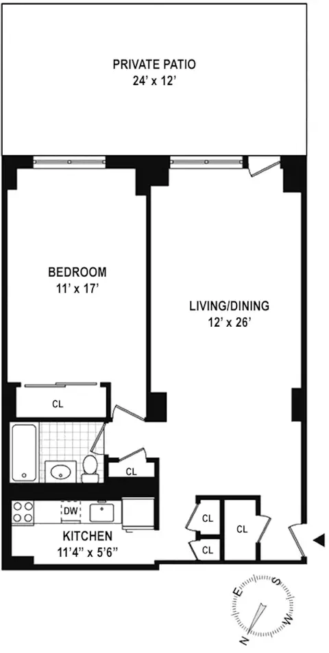 175 W 12th St #2J, New York, NY 10011