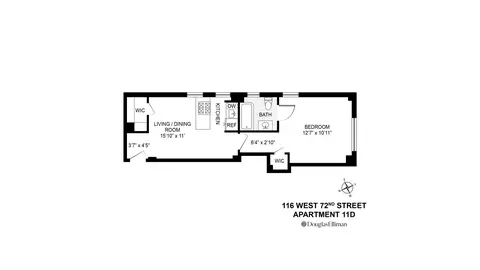 116 W 72nd St #11D, New York, NY 10023